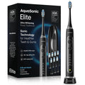 Elite Electric Toothbrush ADA Accepted 5 Modes 8 Heads Travel Case NEW